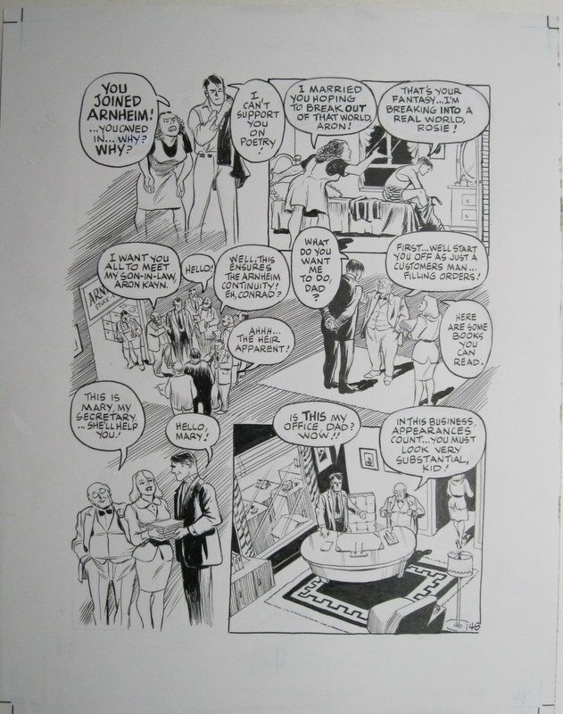 Will Eisner, The name of the game page 148 - Comic Strip