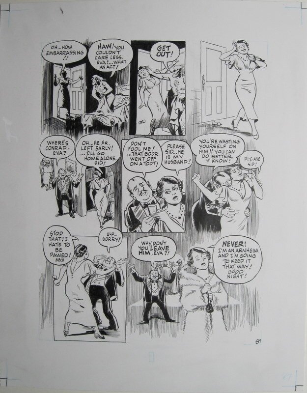 Will Eisner, The name of the game page 87 - Comic Strip