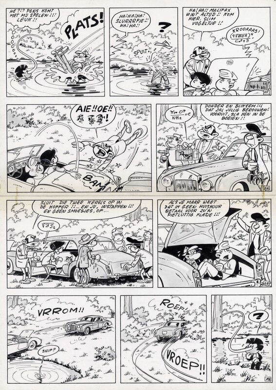 Bob Mau, Kari Lente - Cari Fleur - Comic Strip