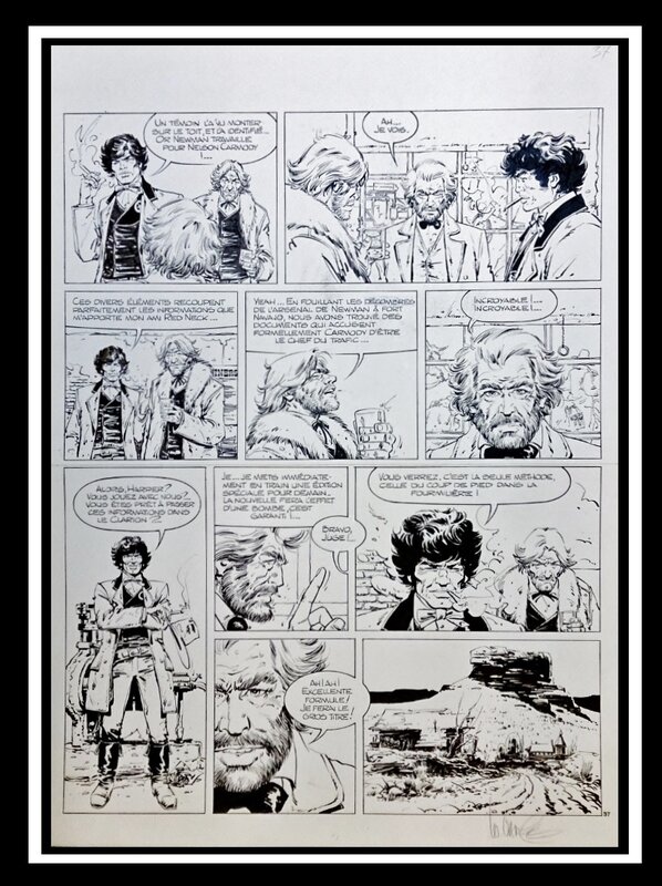 William Vance, Jean Giraud, Marshall Blueberry 02 (Mission Sherman ) - Comic Strip