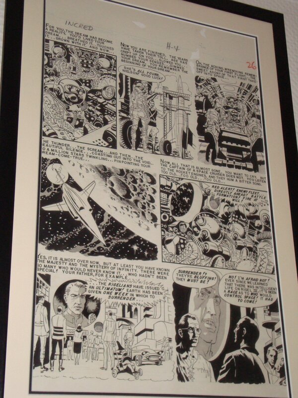 Wally Wood, Jack Oleck, Incredible Science Fiction - Planche originale