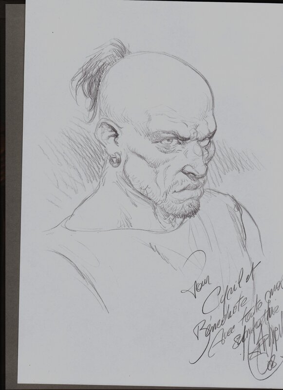 Murena tome 6 by Philippe Delaby - Sketch