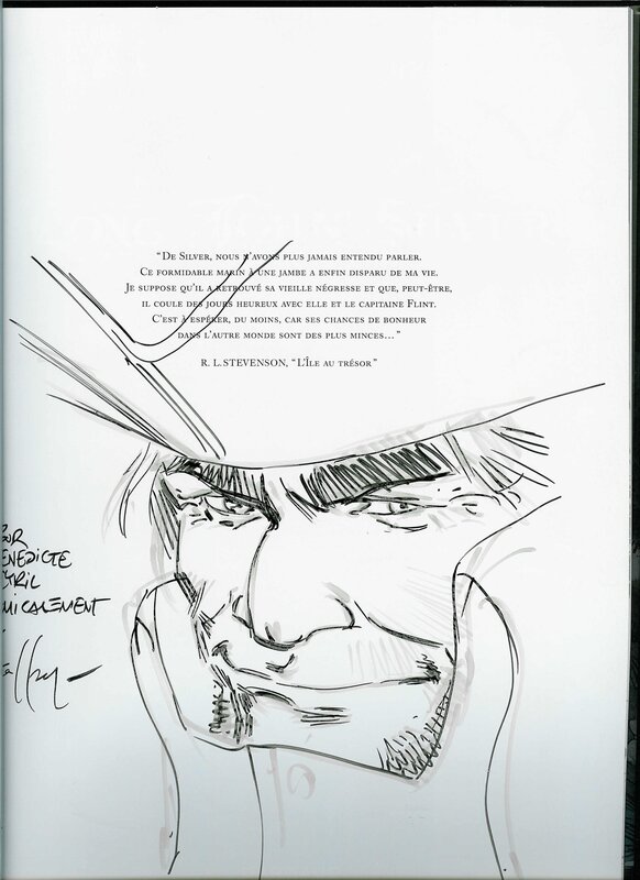 Mathieu Lauffray, Long John Silver tome 1 - Sketch