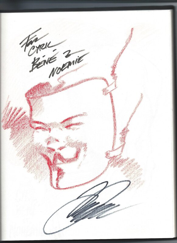 V pour Vendetta by David Lloyd - Sketch