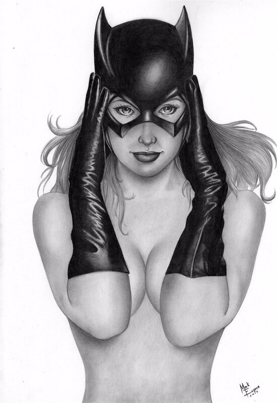 Batgirl by Mark Eugene - Original Illustration