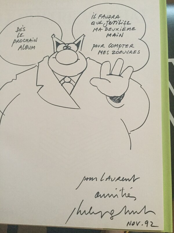 Le Chat by Philippe Geluck - Sketch