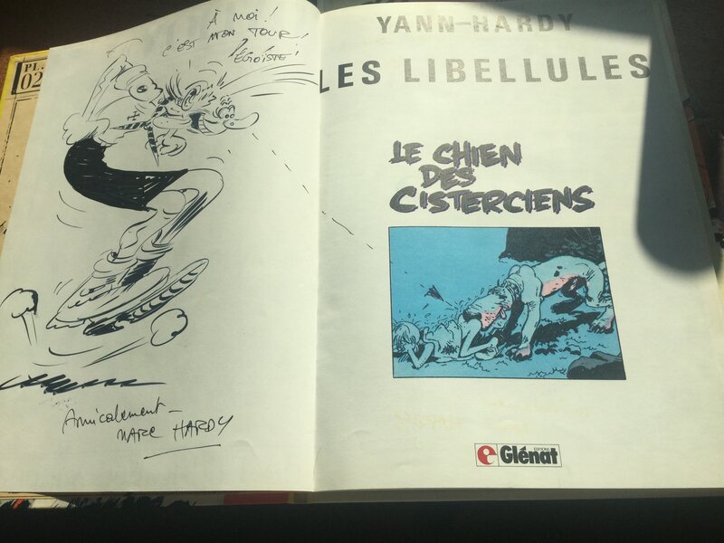 Marc Hardy, Le chien des Cisterciens - Dédicace