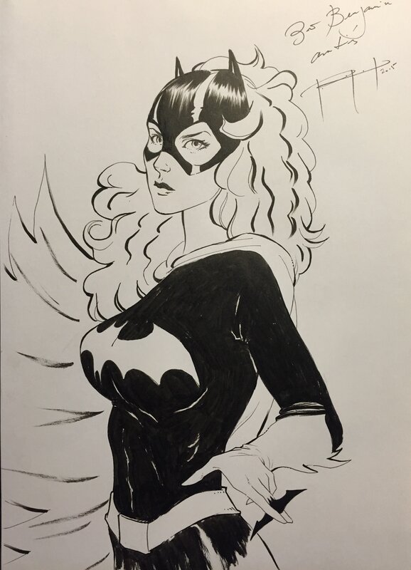 Batgirl by Stéphanie Ropers - Sketch