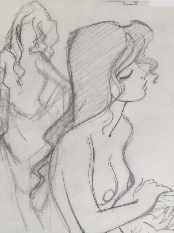 Sambre-Julie by Yslaire - Original art