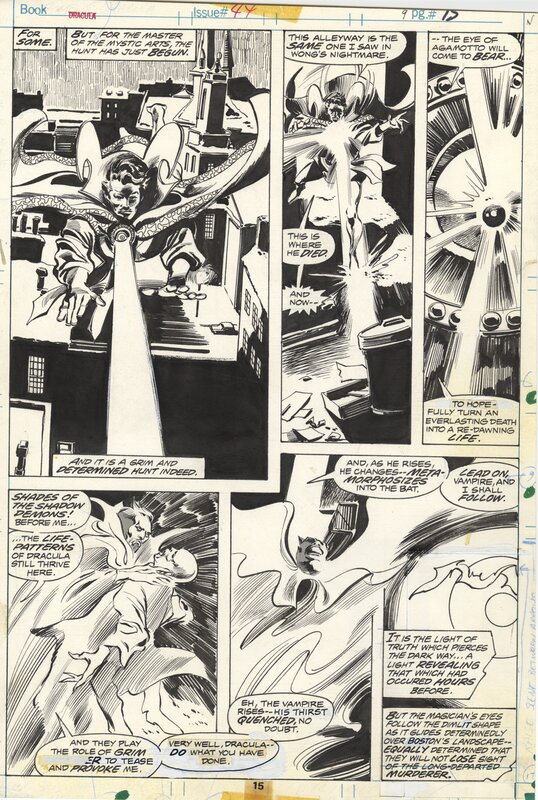 Gene Colan, Tom Palmer, Marv Wolfman, Tomb of Dracula - Issue 44: 