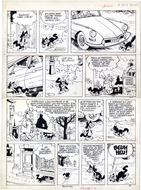 1965 - Sibylline by Raymond Macherot - Comic Strip