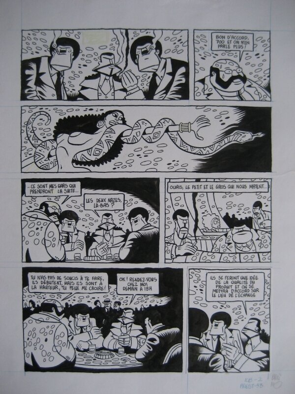 Inner City Blues par Brüno - Planche originale