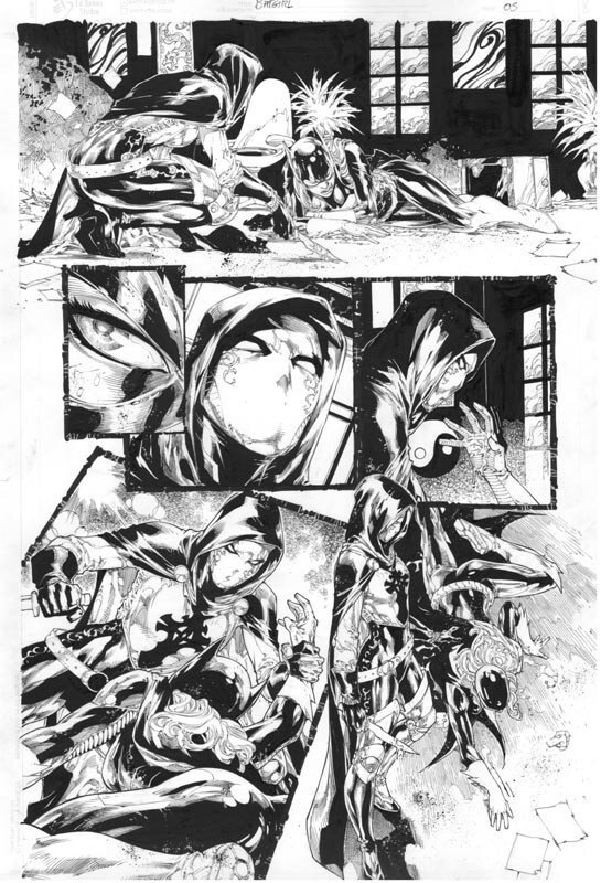 Ed Benes, BatGirl (New 52) #13 p03 - Comic Strip
