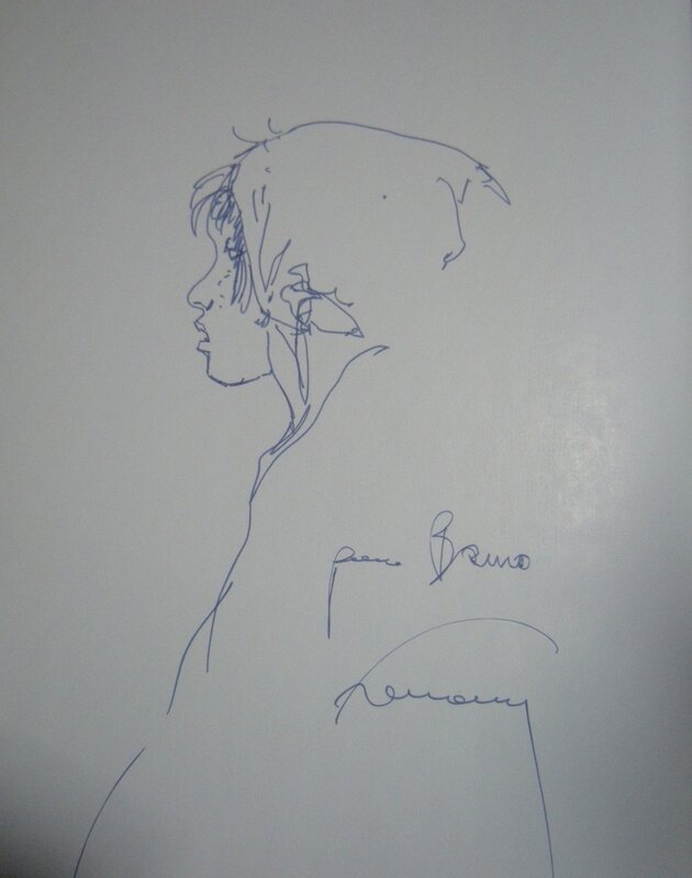 Hermann, Dédicace les Tours de Bois-Maury - Sketch