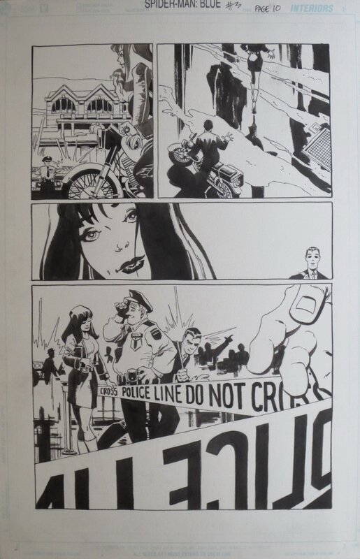 Tim Sale, Spider-man Blue #3 p10 - Planche originale