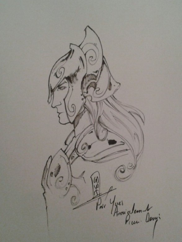 Mjöllnir by Pierre-Denis Goux - Sketch