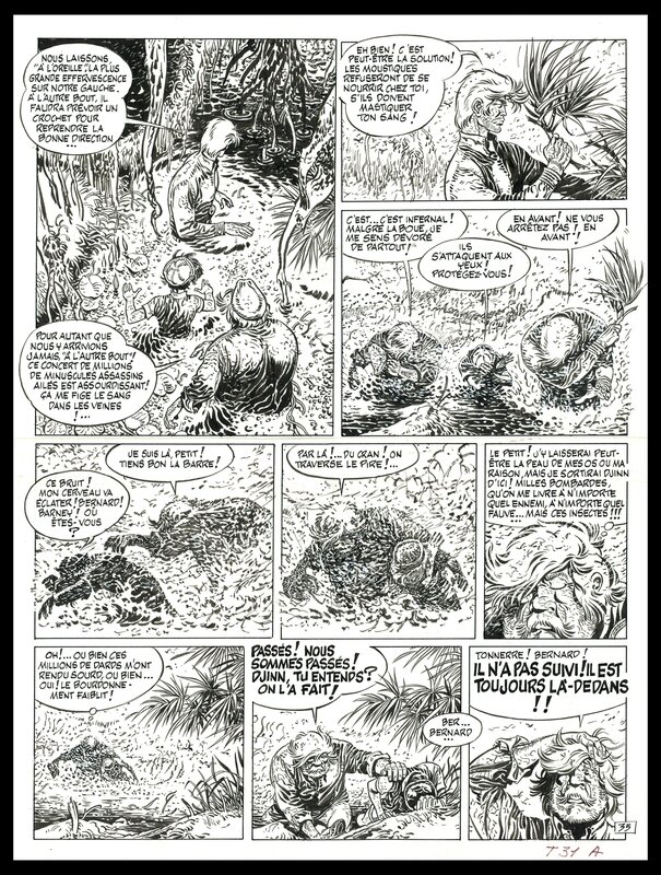 Hermann, Bernard Prince : 3. La frontière de l'enfer - Comic Strip