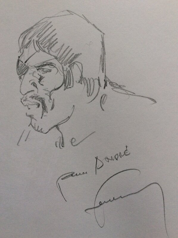 Bernard Prince par Hermann - Dédicace