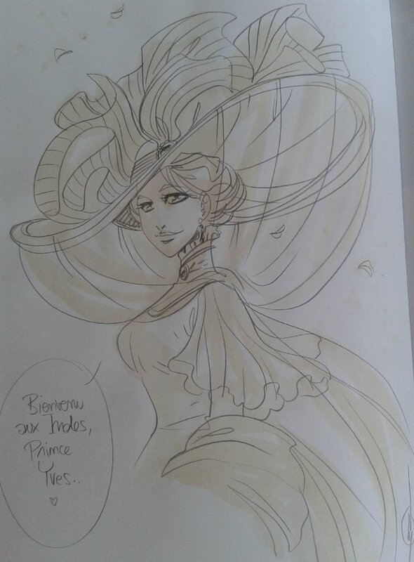 Princesse Sara by Nora Moretti - Sketch
