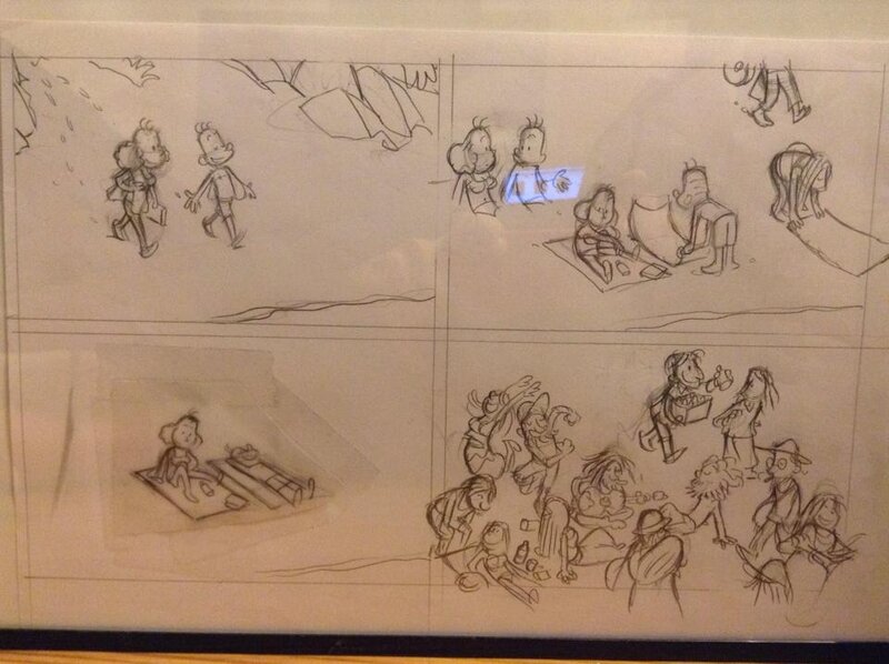 Original de Marko pour la BD de Voyage en Inde - Comic Strip
