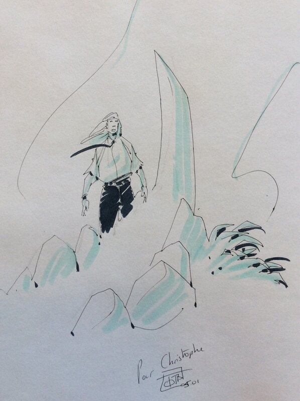 Ciro Tota, Aquablue - Christophe - Sketch