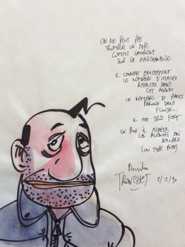 Tronchet, Jean-Claude Tergal - Laurent - Sketch