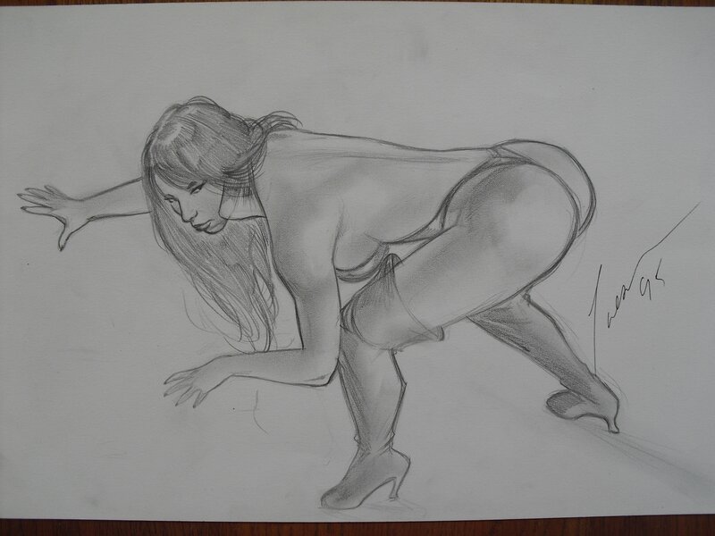 Vampirella by antomattei - Original Illustration