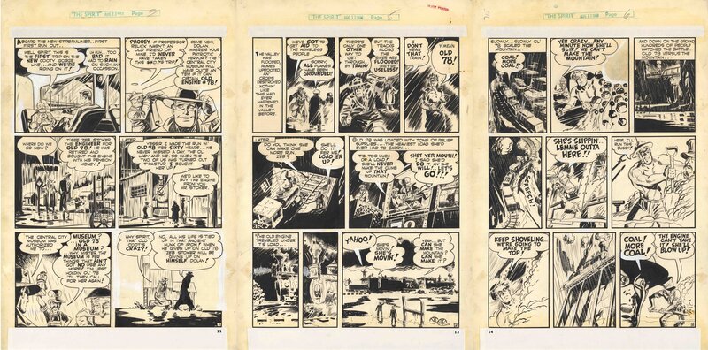 Will Eisner, Jules Feiffer, The Spirit:  