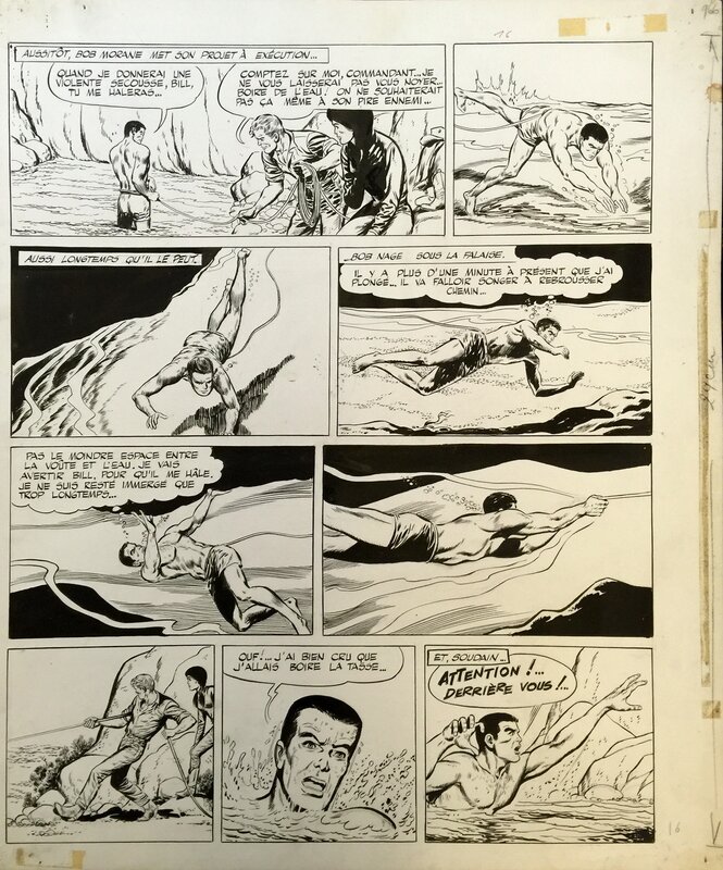 Gérald Forton, La Vallée des Crotales - Page 16 - Planche originale