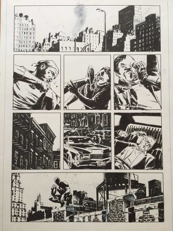 Daredevil by Michael Lark - Comic Strip