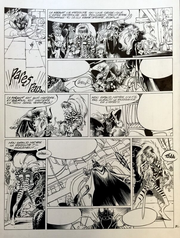 Crisse, L'épée de Cristal - Le parfum des Grinches (Tome 1, p 21) - Comic Strip