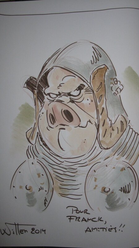 Etienne Willem, L'épée d'Ardenois T3 - Sketch