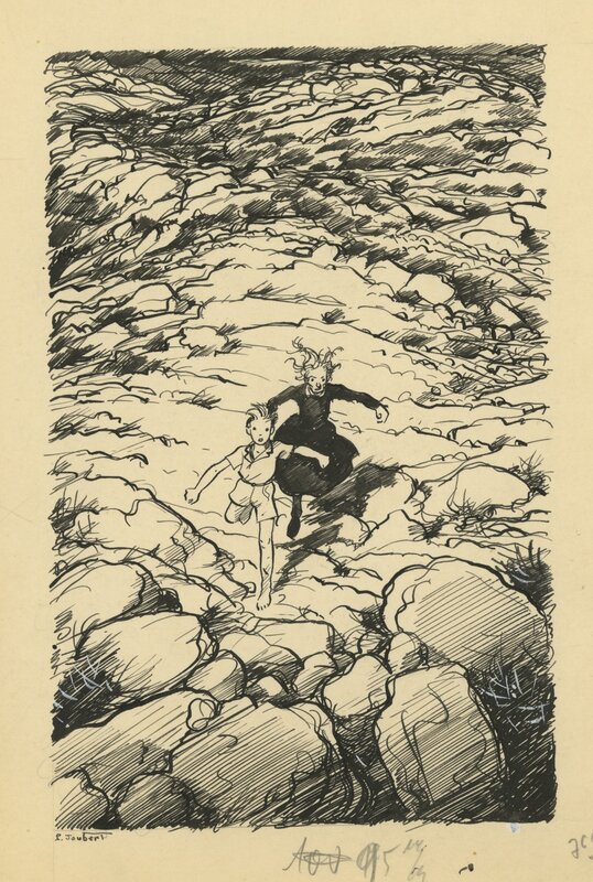 Joubert - Contes du Pays perdu - Original Illustration
