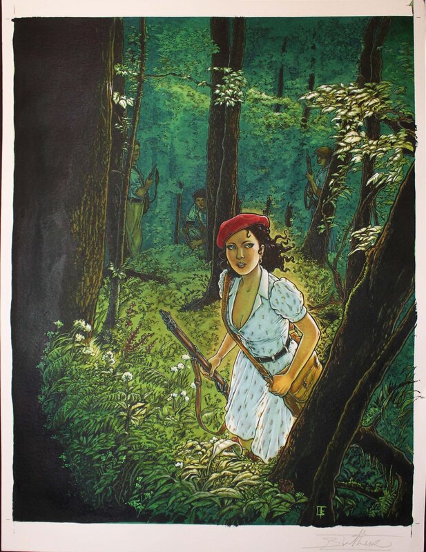Béatrice Tillier, Vivre libre ou mourir: couverture originale - Original Cover