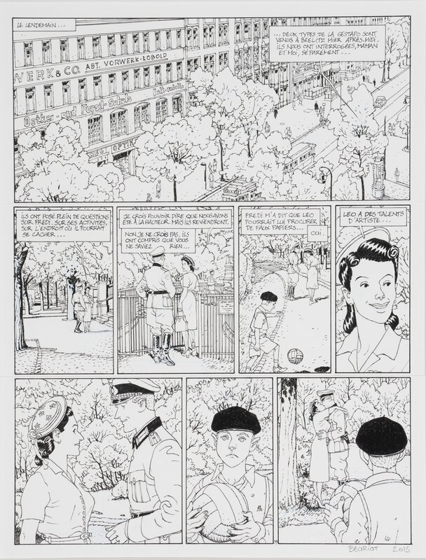 Jean-Michel Beuriot, Philippe Richelle, Amours fragiles - T.7 En finir... - page 41 - Planche originale