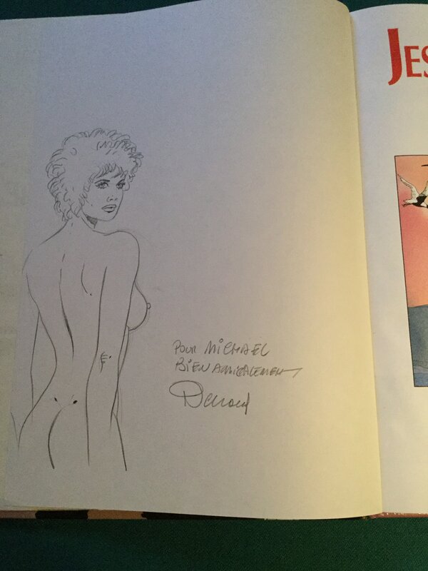 Jessica Blandy par Renaud - Dédicace