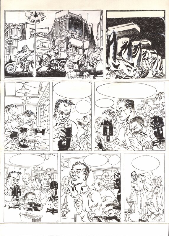 Al Severin, Al Séverin - Harry 1 - Urkanika p.01 - Planche originale