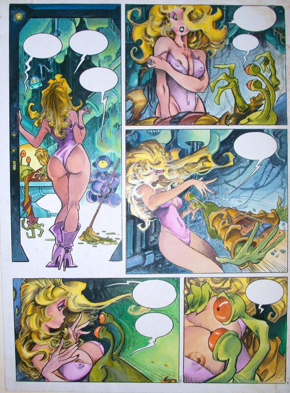 Azpiri, Lorna chapter 1 page 6 - Planche originale