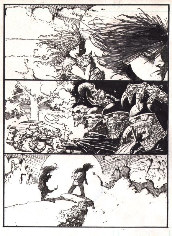 Bisley - badboy page - Planche originale