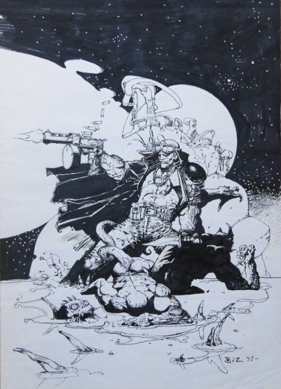 Bisley - Synwulf.jpg - Original Illustration