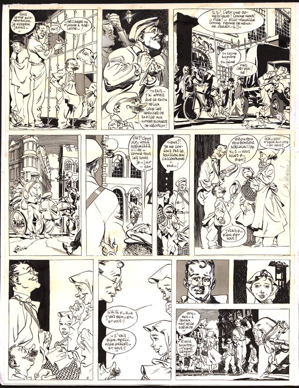 Al Severin, Al Séverin - Harry 1 - Urkanika p.02 - Planche originale