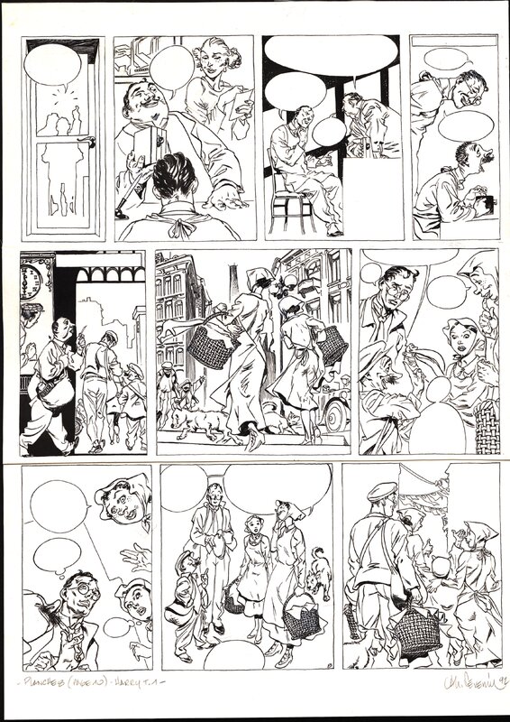 Al Severin, Al Séverin - Harry 1 - Urkanika p.08 - Comic Strip