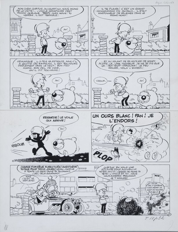 Cubitus - gag n°51 by Dupa - Comic Strip