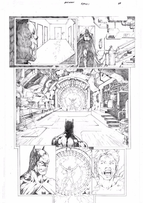 Batman page test 03 by Verlei - Comic Strip