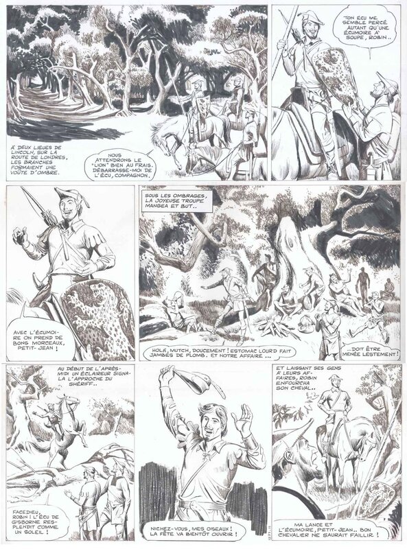Robin des bois by Eduardo Coelho, Jean Ollivier - Comic Strip