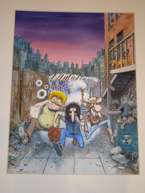 The FREAK BROTHERS by Gilbert Shelton - Original Cover