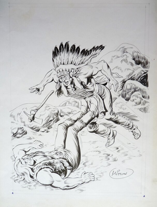Mitton Jean Yves - Couverture KIWI 263 - Original Cover