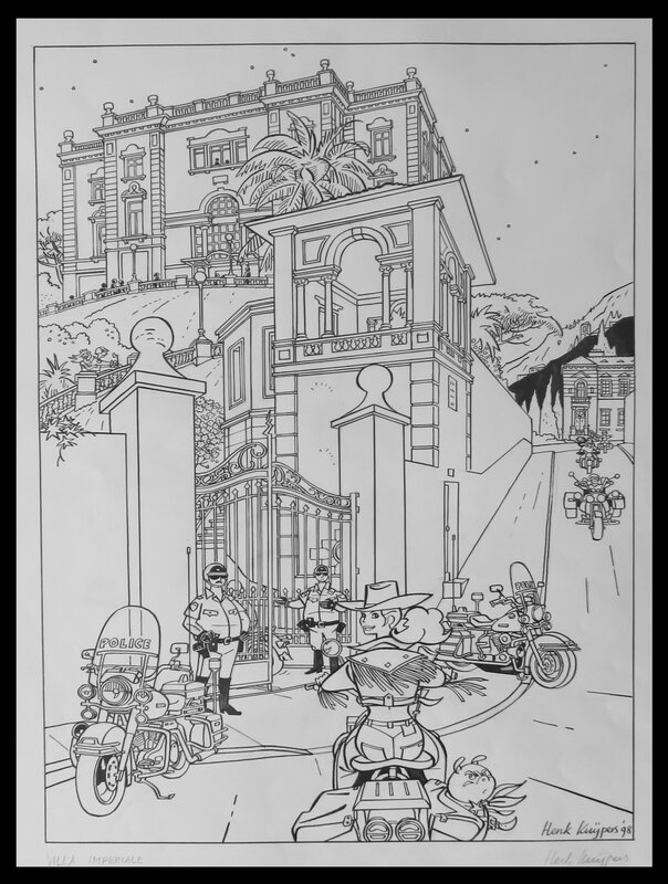 Henk Kuijpers, Franka : Harley Collection: Villa Imperiale - Illustration originale