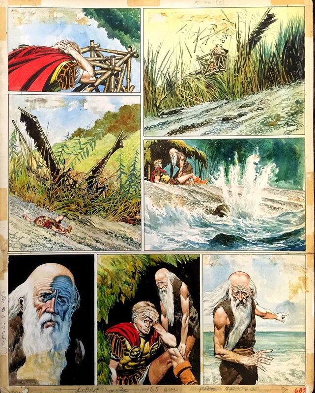 Don Lawrence, Trigan - Puppet Emperor - page 74 - Comic Strip