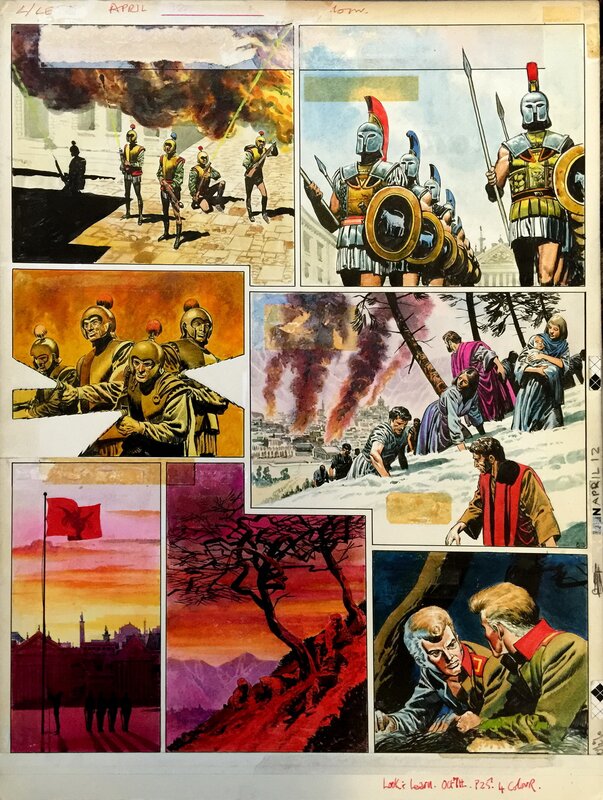 Don Lawrence, Trigan - Red Death - page 30 - Planche originale